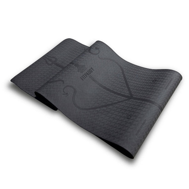 FITPADDY Tappetino Yoga Nero
