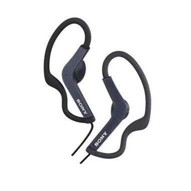 Sony MDR-AS210 Auricolare Cablato A clip Sport Nero