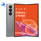 Samsung Galaxy Z Fold6 Smartphone AI, 256GB, RAM 12GB, Display 6,3"/7,6" Dynamic AMOLED 2X, Silver Shadow