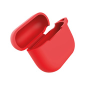 Eva Fruit Custodia AirPods 3 in silicone morbido con base piatta - rosso