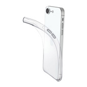 Cellularline Fine - iPhone 16e/17e Cover in gomma morbida ultra sottile e trasparente