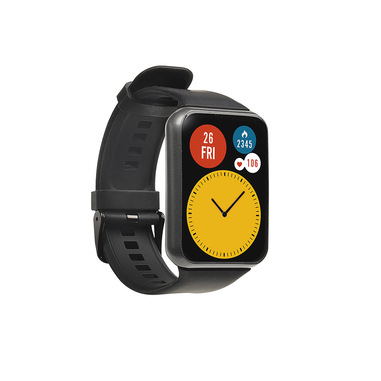 IOPLEE Fit Tracker 100 4,42 cm (1.74") AMOLED Digitale 336 x 480 Pixel Touch screen Nero