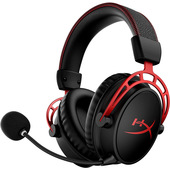 HyperX Cloud Alpha – Cuffie da gaming wireless (nere-rosse)