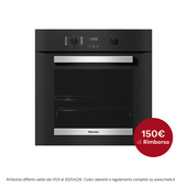 Miele H 2455 B Active 76 L Nero, Acciaio inox