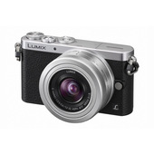 Panasonic Lumix DMC-GM1 + G VARIO 12-32mm MILC 16MP Live MOS 4592 x 3448Pixel Nero, Argento