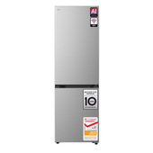 LG GBBSJ10DPY Frigorifero combinato Fit&Max 60cm, Classe D, 333L, AI Inverter, Prime Silver