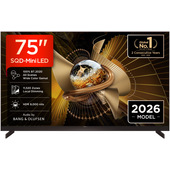 TCL X11L TV 75X11L SQD‑Mini LED da 75”, 4K UHD, 9000 nit e 11.520 zone di dimming, Smart Google TV a 144Hz, Dolby Vision & Atmos, Audio Bang & Olufsen
