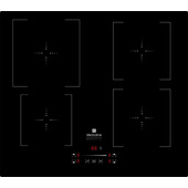 Electroline IHES4S61 piano cottura a induzione Nero Da incasso 60cm 4 zone power manager