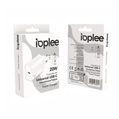 IOPLEE Caricatore da Rete 1 porta USB-C 20W