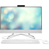 HP 24 -df1039nl Intel® Core™ i3 i3-1125G4 60,5 cm (23.8") 1920 x 1080 Pixel PC All-in-one 8 GB DDR4-SDRAM 512 GB SSD Windows 11 Home Wi-Fi 5 (802.11ac) Bianco