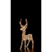 AD Trend Figura luminosa mod. renna 200 LED da interno/esterno
