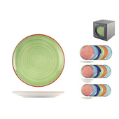 Pengo 1549500 servizio da tavola 18 pz Porcellane dure Colori assortiti