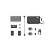 DJI Mic 2 Nero 2 TX + 1 RX + Custodia di ricarica