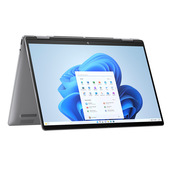 HP ENVY x360 14-fa0004nl AMD Ryzen™ 7 8840HS Ibrido (2 in 1) 35,6 cm (14") OLED Touch screen 3K 16 GB LPDDR5-SDRAM 1 TB SSD Wi-Fi 6E (802.11ax) Windows 11 Home Argento
