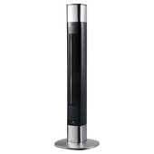 Electroline FD-1100B ventilatore Nero, Acciaio inox