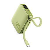 Cellularline POWER BANK POCKET 10000 mAh 20W PORTA USB-C VERDE