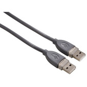 Hama Cavo USB A 2.0/USB A 2.0, 1,8 metri, grigio, 1 stella