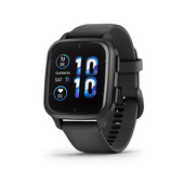Garmin Venu Sq 2 - Music Edition, Smartwatch, Display 1,4" AMOLED, GPS, Cardio, SpO2, 25+ App Sport & Fitness, Pay, Musica, Spotify, Deezer, Amazon Music, Autonomia fino a 11 giorni (Slate & Black)