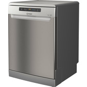 Indesit IN2FFC14BN6X, Lavastoviglie 60cm, Classe C, 14 coperti, Push&Go, 44dBA, Inox