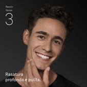 Braun Series 3 Serie 3 Rasoio Elettrico, Uso a Secco, 300S, Grigio