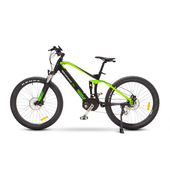 Argento e-Mobility Performance Pro Nero, Verde Alluminio Taglia unica 69,8 cm (27.5") 26,4 kg Ioni di Litio