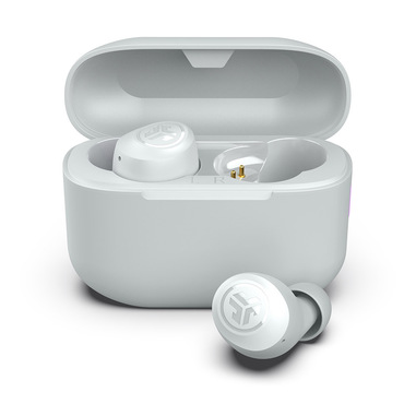 JLab Go Pop+ Auricolare True Wireless Stereo (TWS) In-ear Chiamate/Musica/Sport/Tutti i giorni Bluetooth Bianco