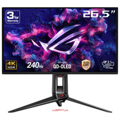 ASUS ROG Swift OLED PG27UCDM Monitor PC 67,3 cm (26.5") 3840 x 2160 Pixel 4K Ultra HD QD-OLED Nero