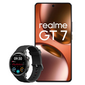 realme GT 7 17,2 cm (6.78") Doppia SIM Android 15 5G USB tipo-C 12 GB 512 GB 7000 mAh Nero
