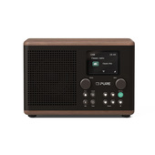 Pure Classic H4 Portatile Digitale Nero, Legno