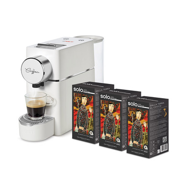 Polti Coffea S18W Macchina da caffè a cialde E.S.E. con 54 cialde SOLO incluse