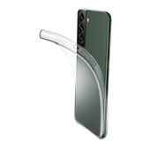 Cellularline Fine - Galaxy S22+ Cover in gomma morbida ultra sottile e trasparente