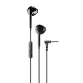 Cellularline VOICE CAPSULE Auricolari a capsula con microfono, tasto di risposta e connettore Jack 3.5mm