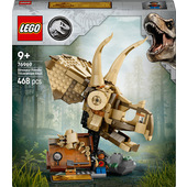 LEGO Jurassic World Fossili di dinosauro: teschio di Triceratopo