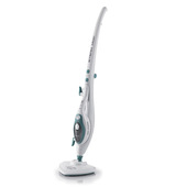 Ariete 4169, Steam Mop 10 in 1 con manico pieghevole, scopa a vapore multiuso, 1500 Watt, Bianco e Azzurro