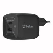 Belkin CARICABATTERIA DA PARETE DOPPIO GAN USB-C PPS 45W