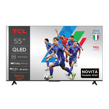 TCL T6C Serie Smart TV QLED 4K 55" 55T6C, Dolby Vision & Atmos, HDR10+, Fire TV