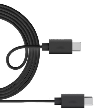 Electroline ELTCTC1MB cavo USB 1 m USB C Nero