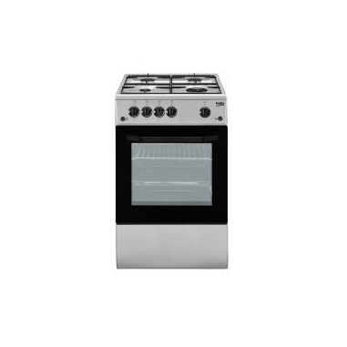 Beko CSG42011FS Cucina Gas Argento