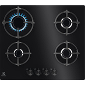 Electrolux EGG64272K Nero Da incasso 60 cm Gas 4 Fornello(i)