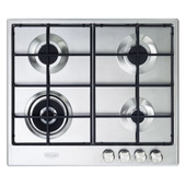 De’Longhi SLF 460 LX piano cottura Acciaio inossidabile Da incasso 60 cm Gas 4 Fornello(i)