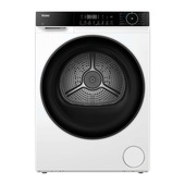 Haier HD100-A357U1-IT asciugatrice Libera installazione Caricamento frontale 8 kg Nero, Bianco