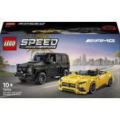 LEGO Speed Champions 76924 Mercedes-AMG G 63 e Mercedes-AMG SL 63, 2 Macchine Giocattolo da Costruire, Auto per Bambini 10+