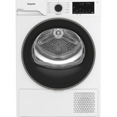 Hotpoint Ariston HPT 93D BS IT, Capacità 9kg, classe D, EasyIron, Slim, PetHair Removal | Profondità mobile 46 cm