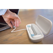 Philips Sonicare DiamondClean serie 9000 Sonicare Diamond Clean 9000 Spazzolino Elettrico Sonico Bianco con App, con custodia da viaggio HX9913/17