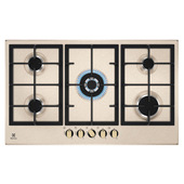 Electrolux KGS9536RS Piano cottura a gas Serie 600 Slim Line 90cm