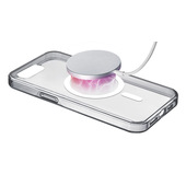 Cellularline Clear Mag - iPhone 16e/17e Custodia trasparente ultra resistente con bordo in gomma, compatibile con ecosistema Qi2 e accessori magnetici, trattata contro l’ingiallimento.