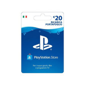 Sony Playstation Live Cards Hang 20 Euro Videogioco Cartolina