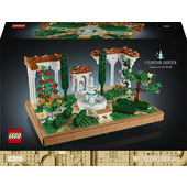 LEGO ICONS 10359 Il Giardino della Fontana, Modellino da Costruire per Adulti da Collezione, Idea Regalo per Donna o Uomo