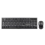 IOPLEE CWC520G-892G tastiera Mouse incluso Universale RF Wireless QWERTY Nero
