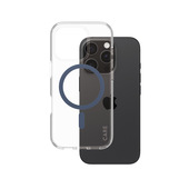 PanzerGlass CARE by ® Flagship Cover Trasparente Urban Combat con MagSafe Blu iPhone 16 Pro